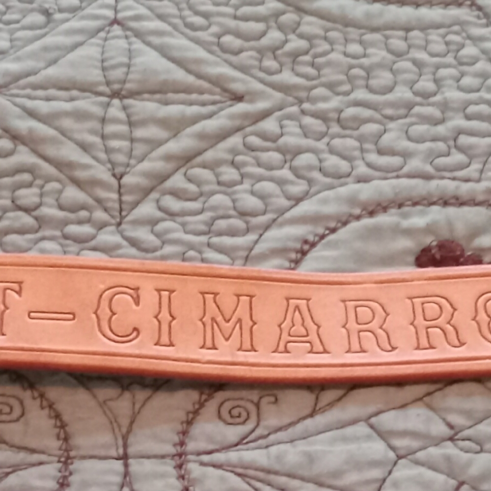 Philmont leather belt